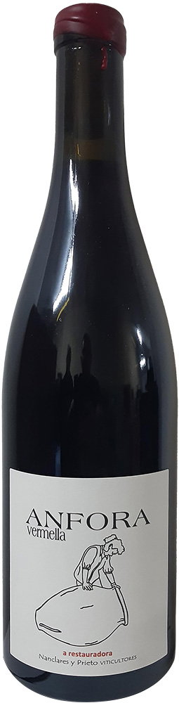 2020 Nanclares Anfora Vermella Rías Baixas DO reflection