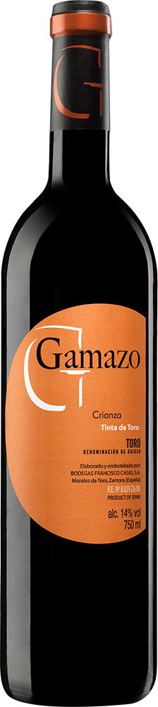 2020 Gamazo Crianza Toro DO