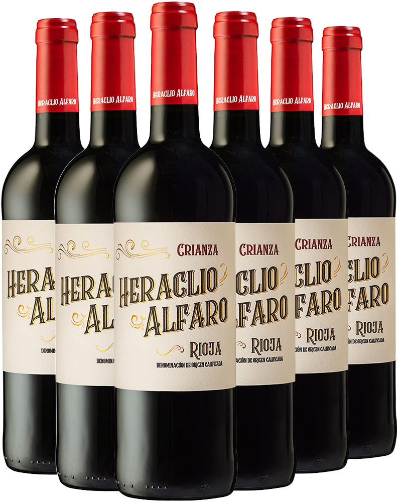 Pack descuento Heraclio Alfaro Crianza Rioja DOCa
