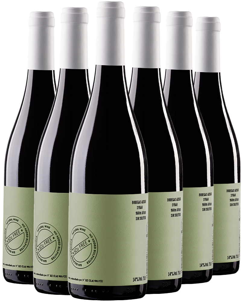 Pack descuento Bodegas Aessir Syrah BIO