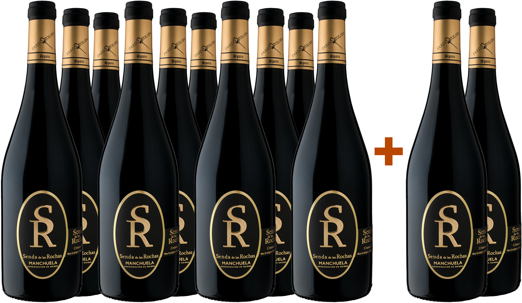 Pack descuento 10+2 Senda de las Rochas Manchuela DO BIO