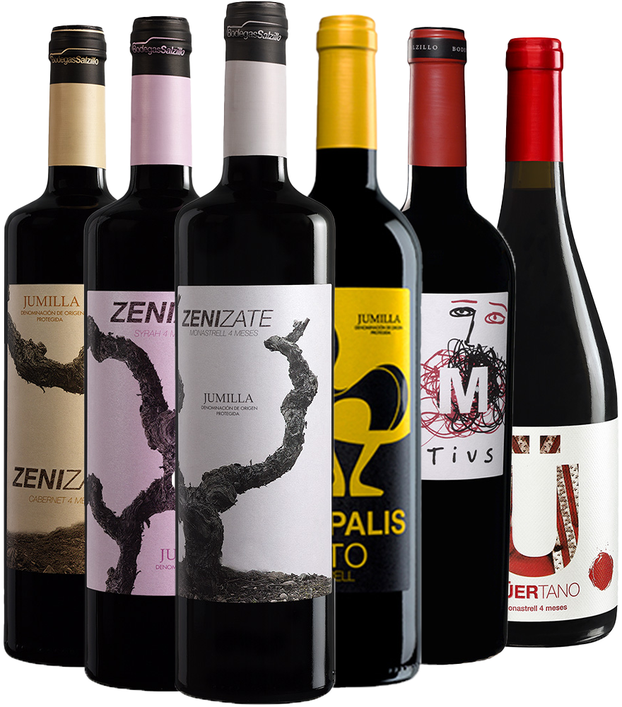 Pack degustación vino tinto Salzillo Jumilla DO