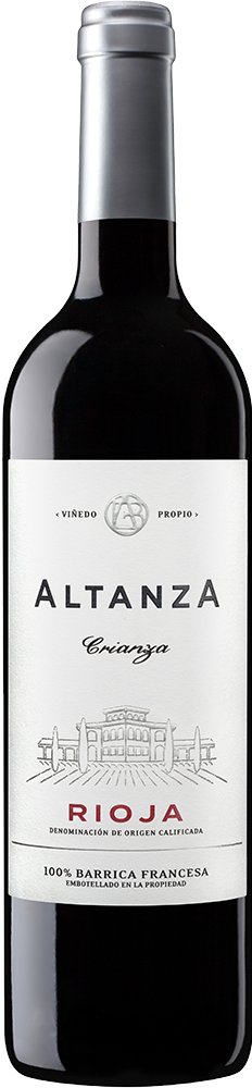 2020 Altanza Crianza Rioja DOCa reflection