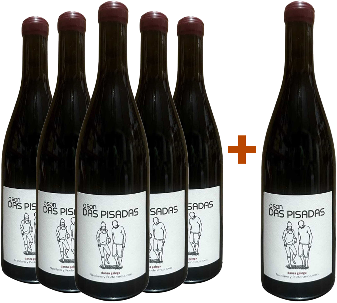 Pack Descuento 5+1 Nanclares O Son das Pisadas Rías Baixas DO