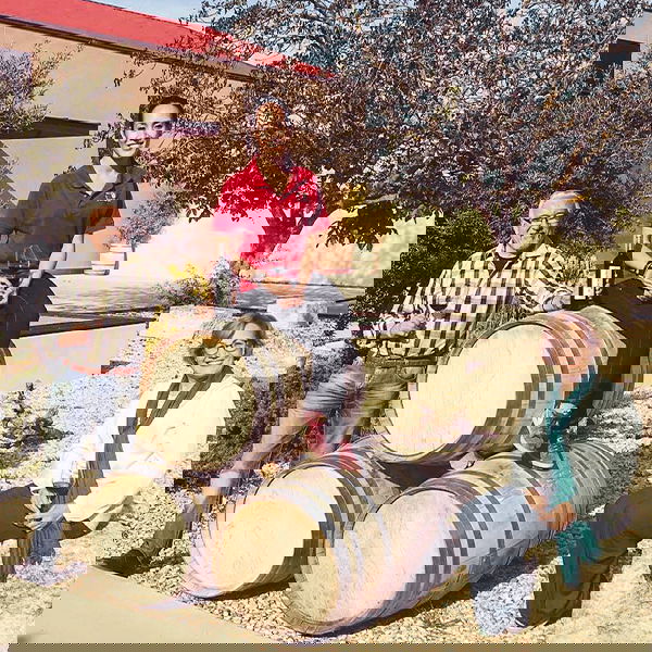 Amparo, Angel y Maria Lopez Repiso