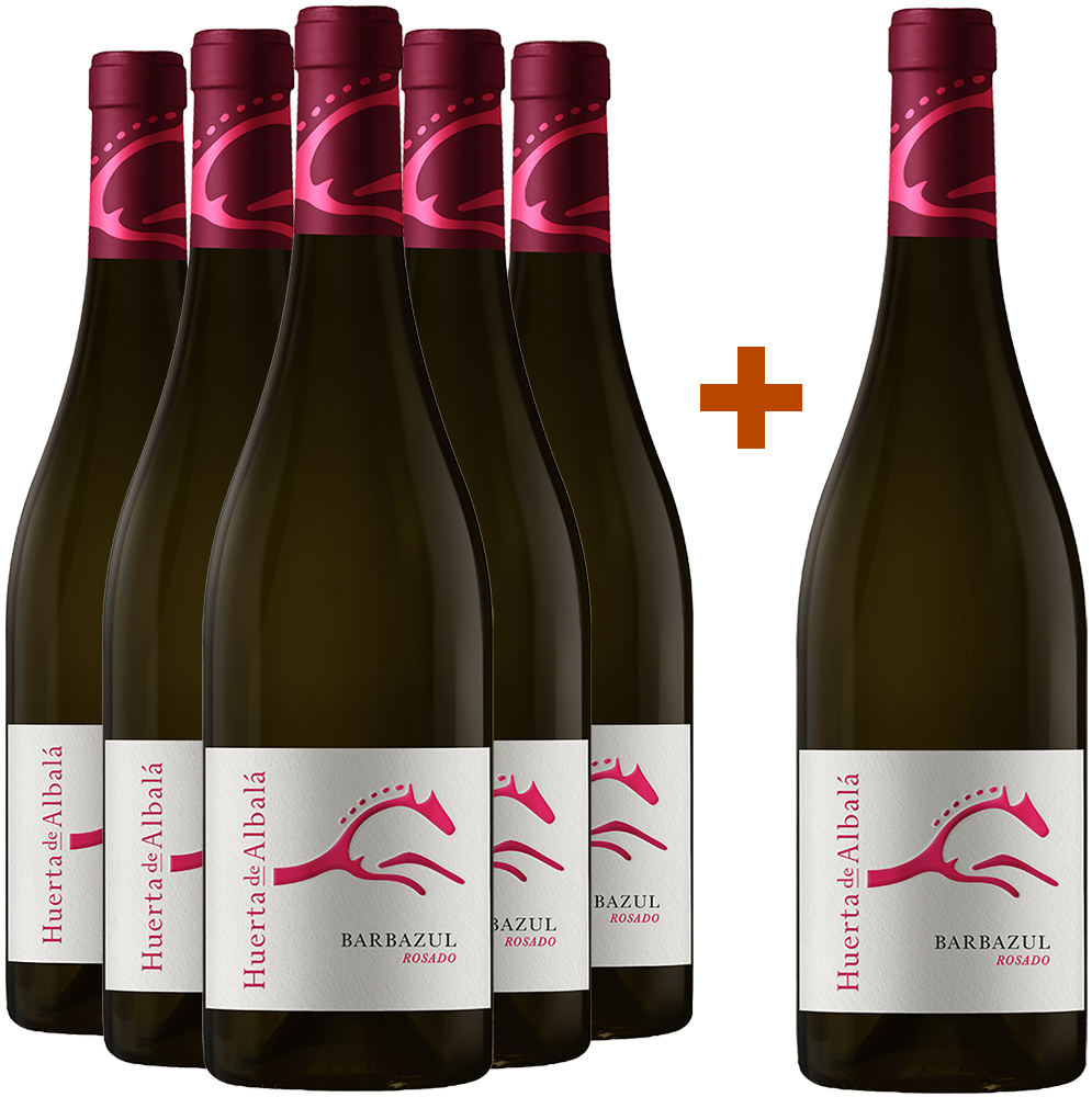 Pack descuento 5+1 Barbazul Rosado Cadiz VT