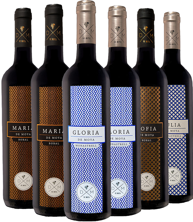 Pack degustación De Moya tinto