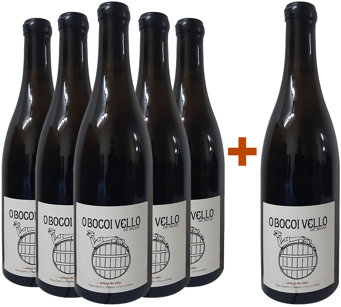 Pack Descuento 5+1 Nanclares O Bocoi Vello Rías Baixas DO