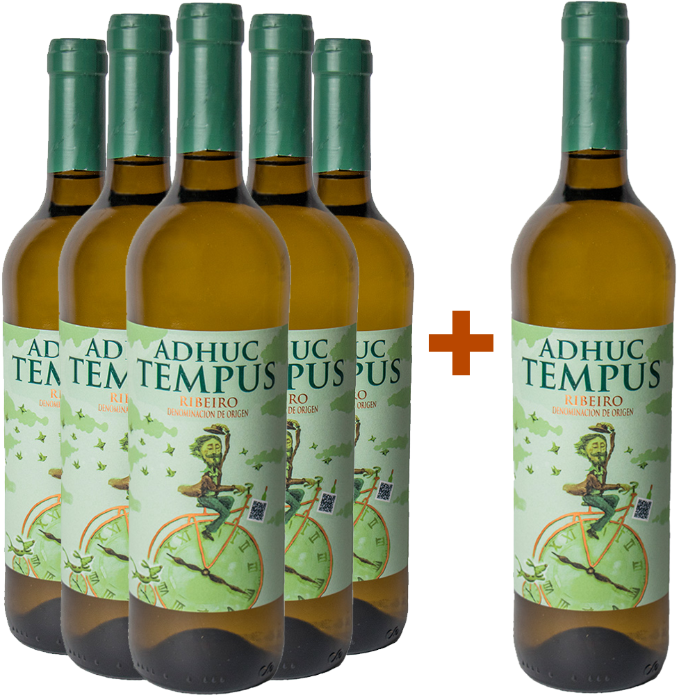 Pack descuento 5+1 Adhuc Tempus Ribeiro DO
