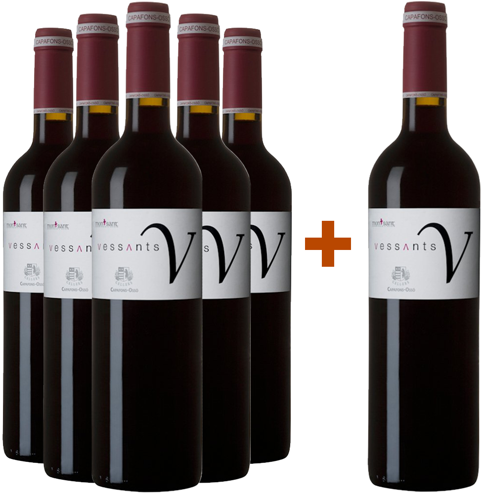 Pack Descuento 5+1 Capafons-Osso Vessants Montsant DO