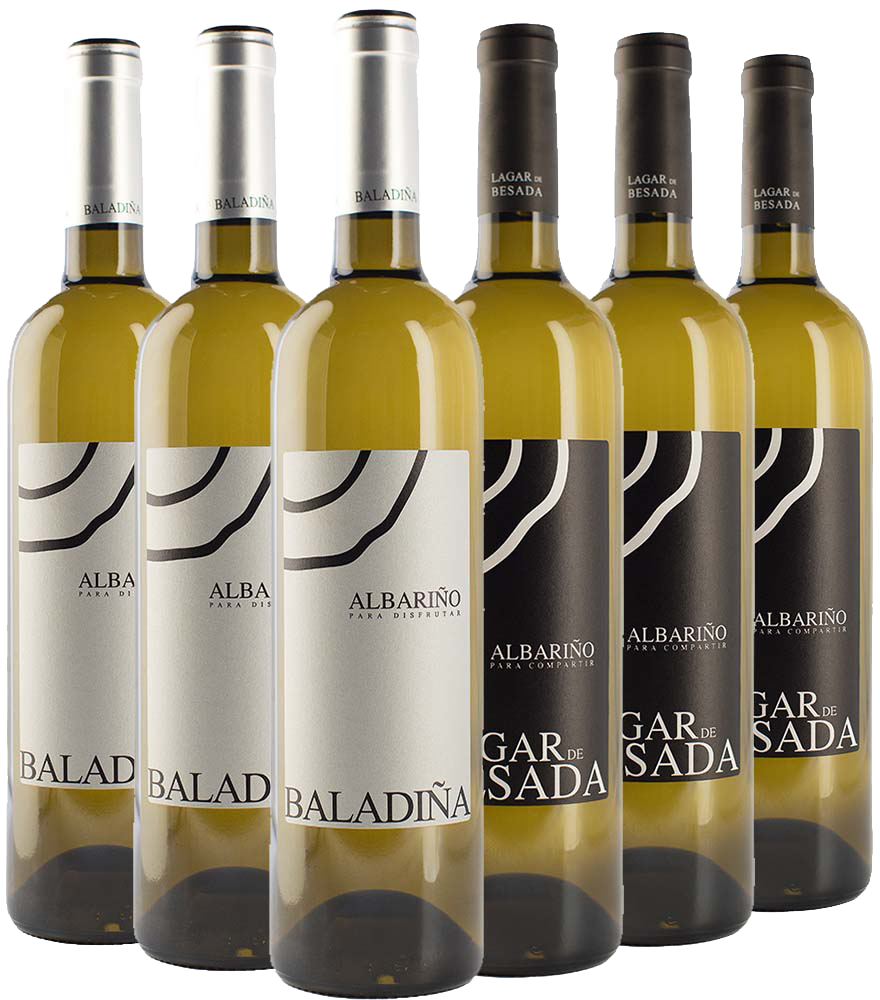 Pack degustación Lagar de Besada + Baladiña sobre lías Rías Baixas DO