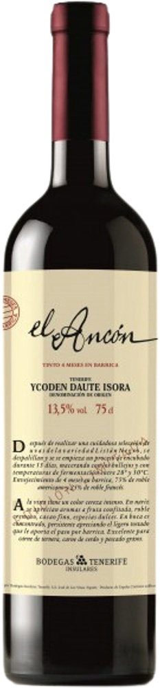 2019 El Ancón Tinto Barrica Ycode Daute Isora DO