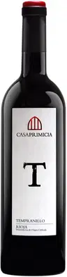 2021 Casa Primicia "T" Tempranillo Rioja DOCa
