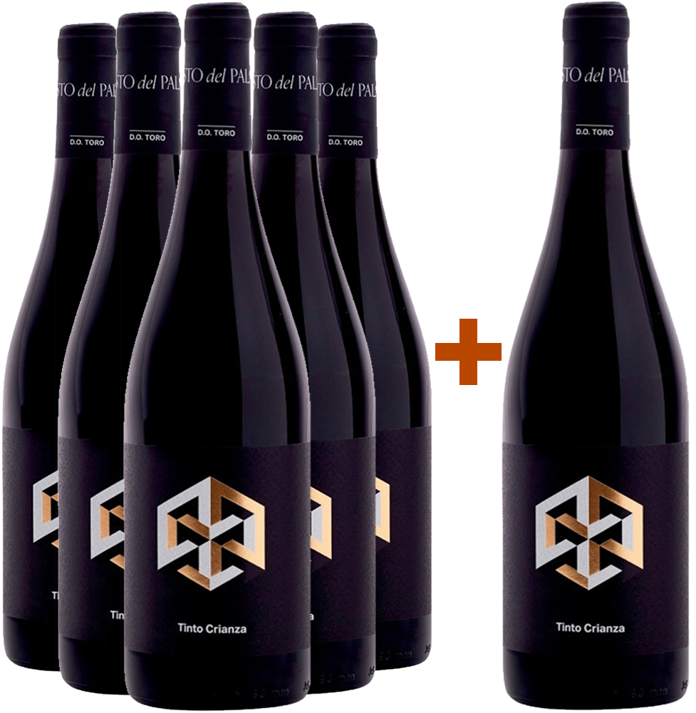 Pack descuento 5+1 Ernesto del Palacio Crianza Toro DO