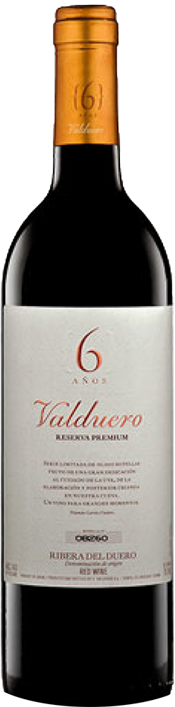 2016 Valduero 6 años Ribera del Duero DO