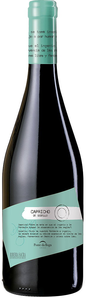 2022 Ponte da Boga Capricho de Godello Ribeira Sacra DO reflection