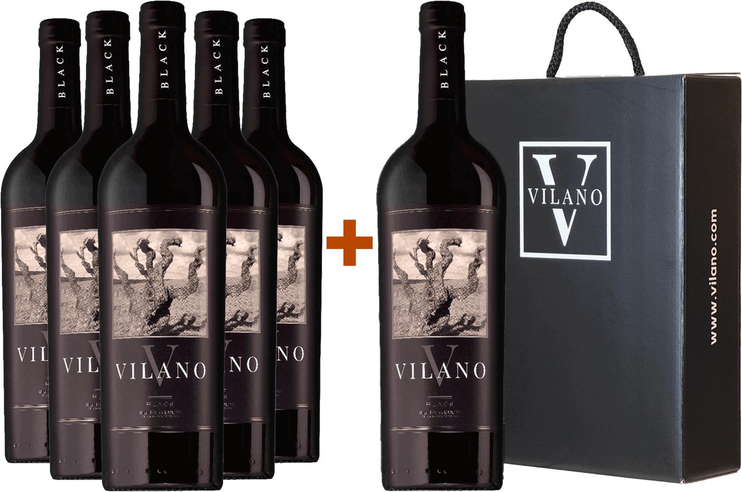 Pack descuento 5+1 Vilano Black (+ caja de regalo)