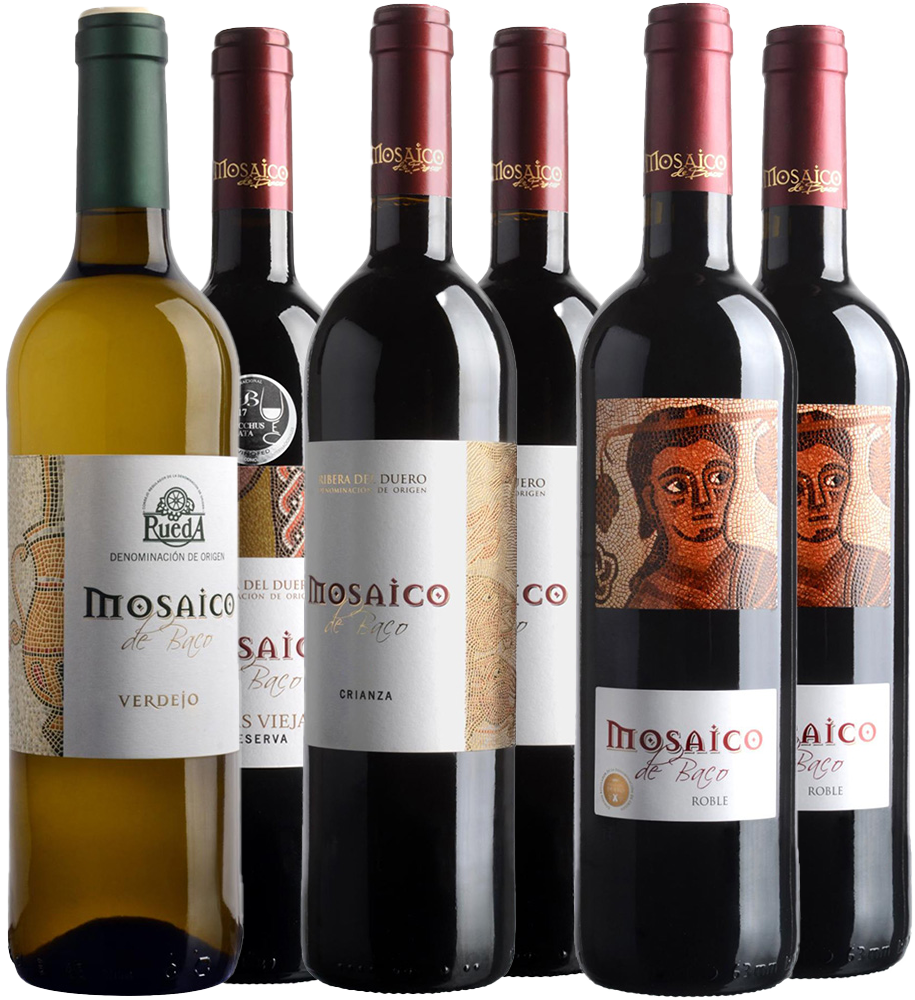 Pack degustación El Mosaico de Baco Ribera del Duero DO