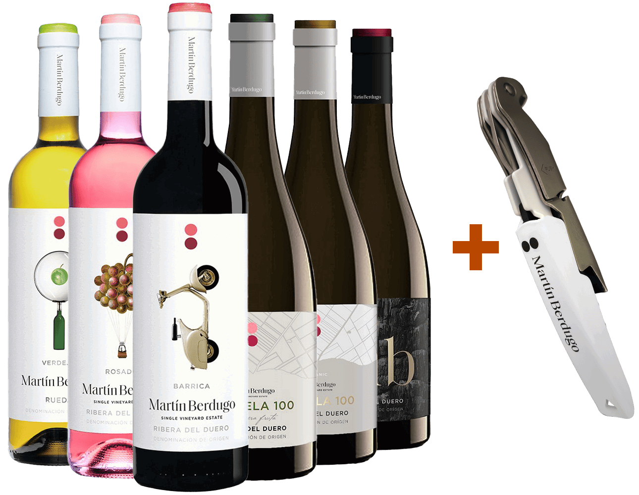 Pack degustación Martín Berdugo (+ sacacorchos de regalo)