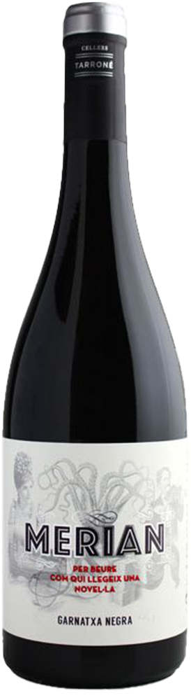 2024 Cellers Tarrone Merian Negre Terra Alta DO reflection
