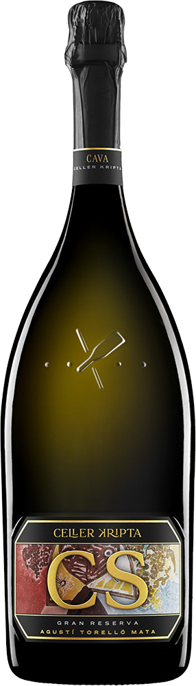 2015 Celler Kripta Mágnum Carmen Sibill Edición Limitada Cava DO 1,5 L reflection