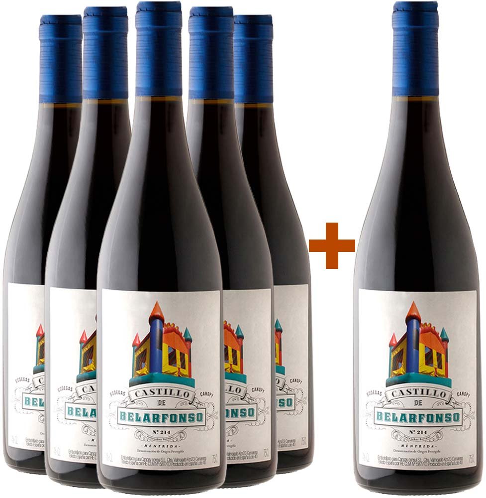 Pack descuento 5+1 Castillo de Belarfonso Méntrida DO