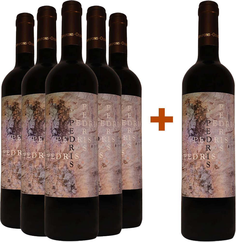 Pack Descuento 5+1 Celler Capafons Osso Pedrís