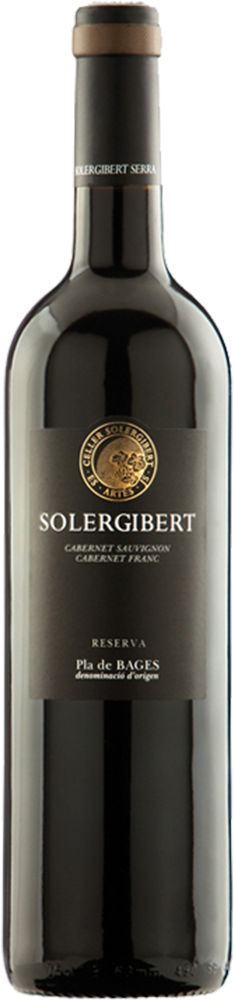2019 Solergibert Cabernet Reserva Pla de Bages DO reflection