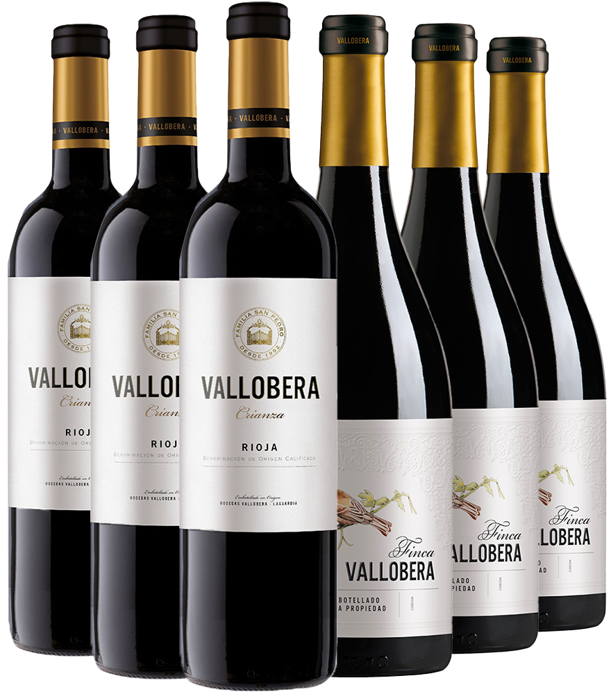 Pack degustación Vallobera Tempranillo Rioja DOCa