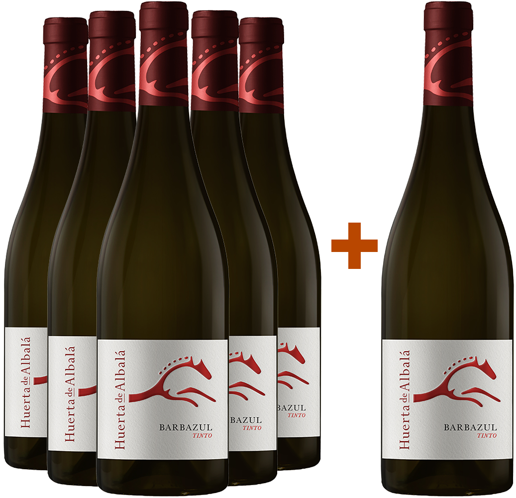 Pack descuento 5+1 Barbazul Tinto Cádiz VT