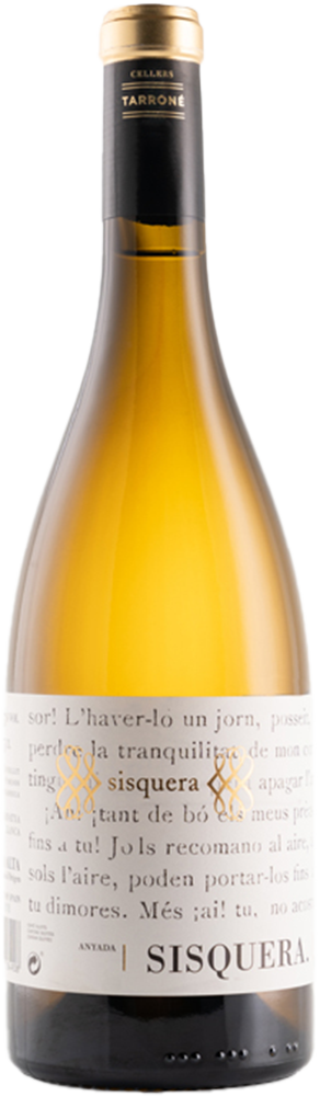 2022 Cellers Tarrone Sisquera Seleccio Blanc Terra Alta DO reflection