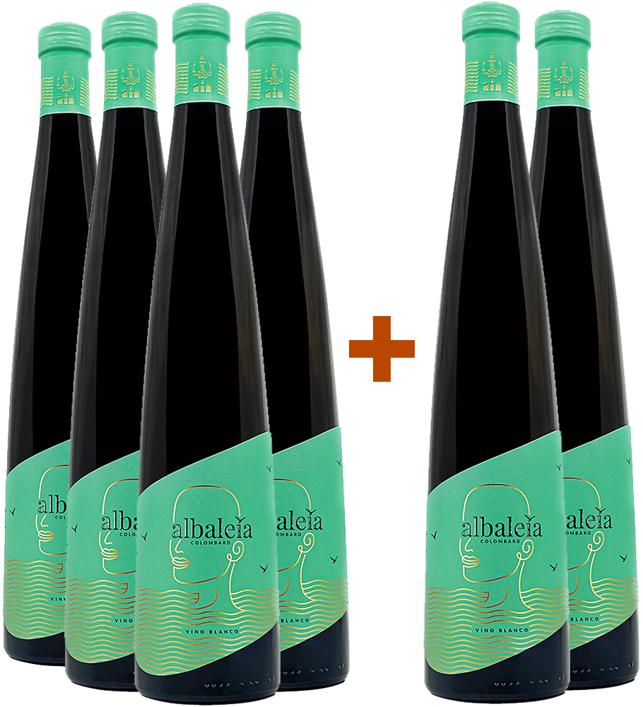 Pack descuento 4+2 Blanco Albaleia Condado de Huelva DO