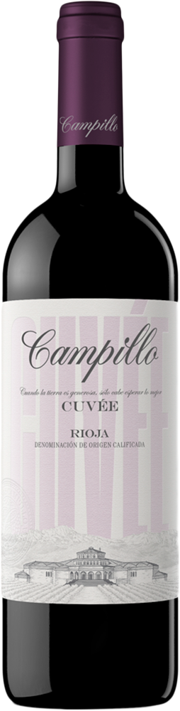 2022 Campillo Cuvee Rioja DOCa reflection
