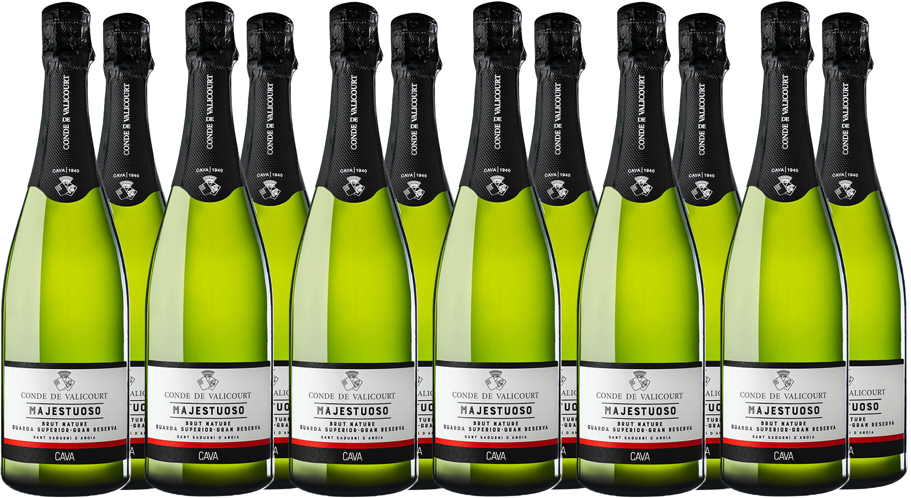 Pack descuento Majestuoso Nature Gran Reserva Guarda Superior Cava DO