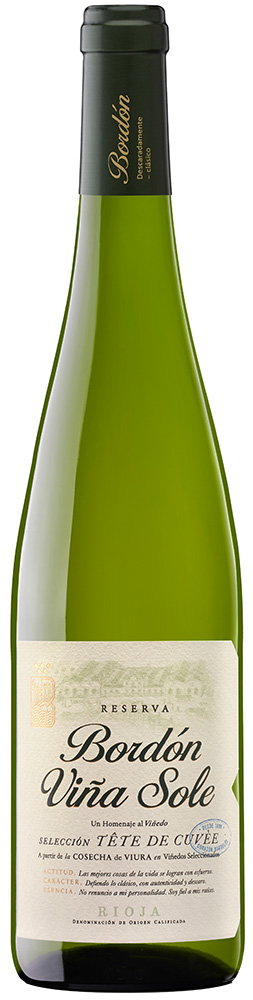 2018 Bordón Viña Sole Tête de Cuvée White Gran Reserva