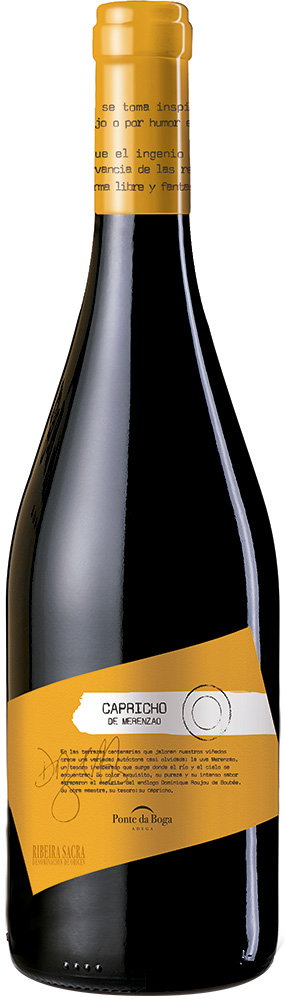 2018 Ponte da Boga Capricho de Merenzao Ribeira Sacra DO reflection
