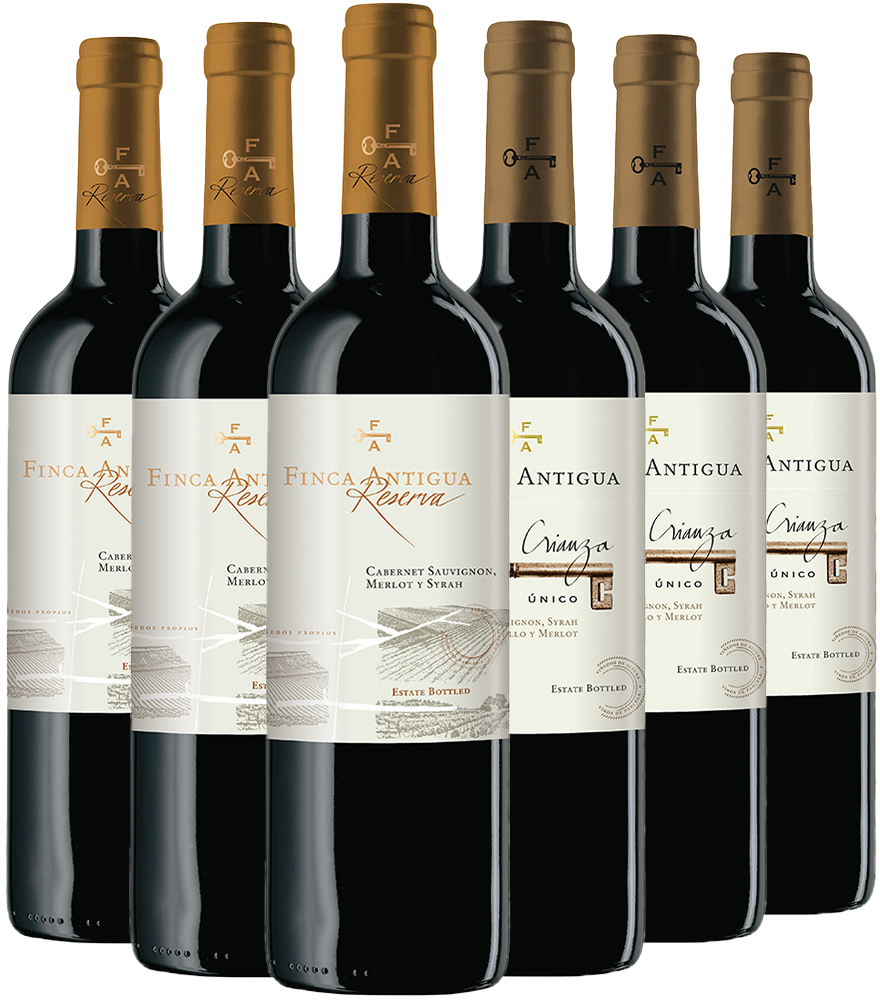 Pack degustación Finca Antigua vino tinto La Mancha DO