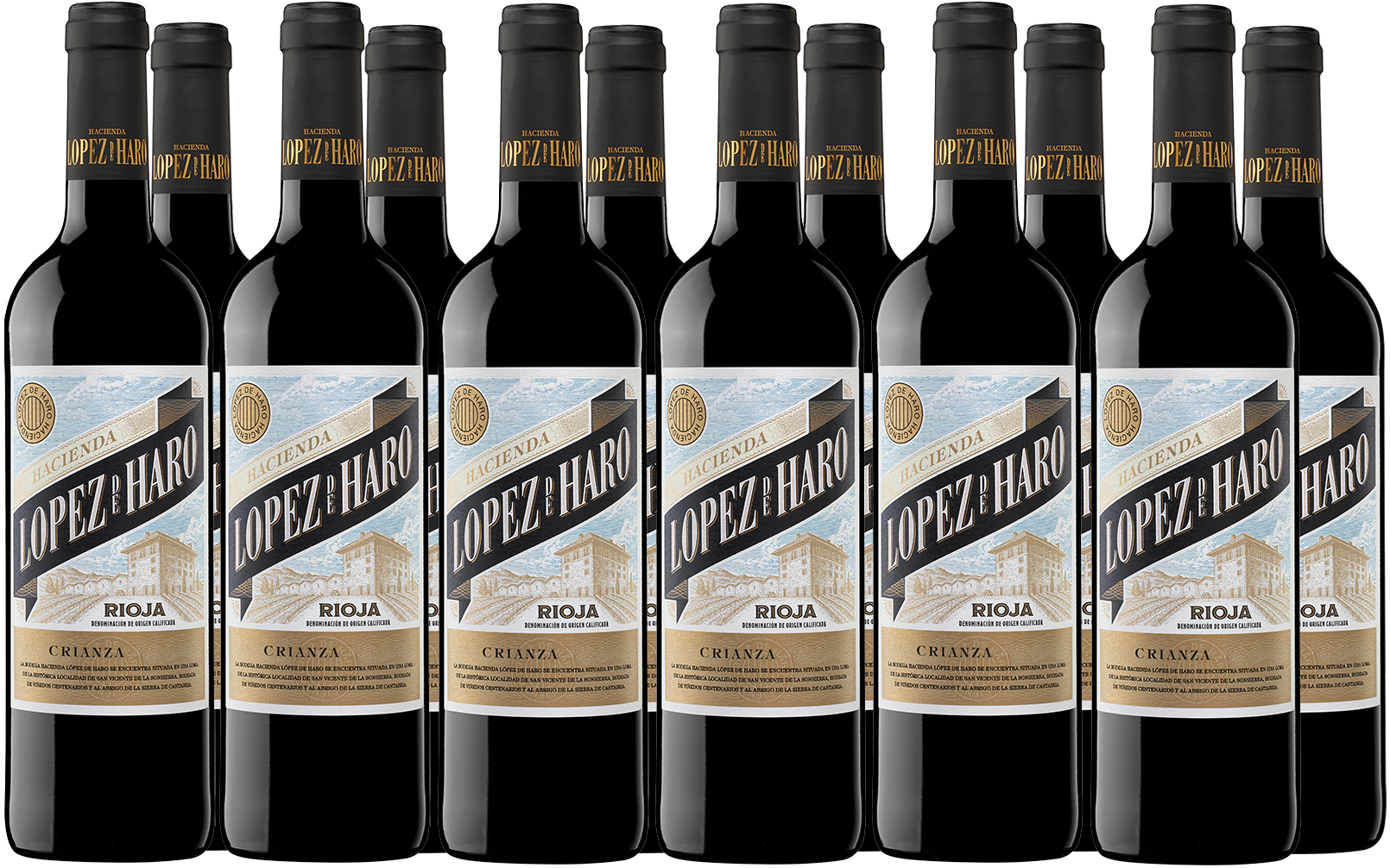 Pack descuento Crianza 2022 Hacienda López de Haro DOCa Rioja