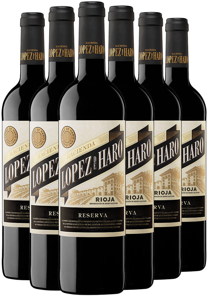 Pack descuento Reserva 2019 Hacienda López de Haro DOCa Rioja