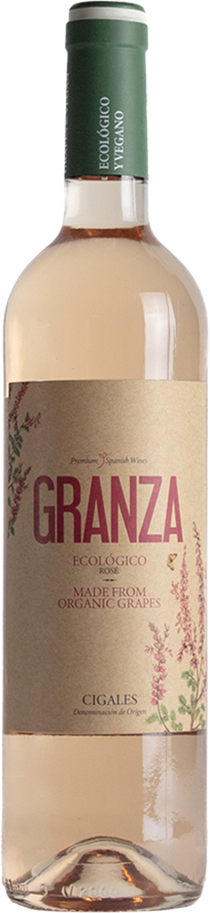 2023 Granza Rosado ecologic Cigales DO reflection