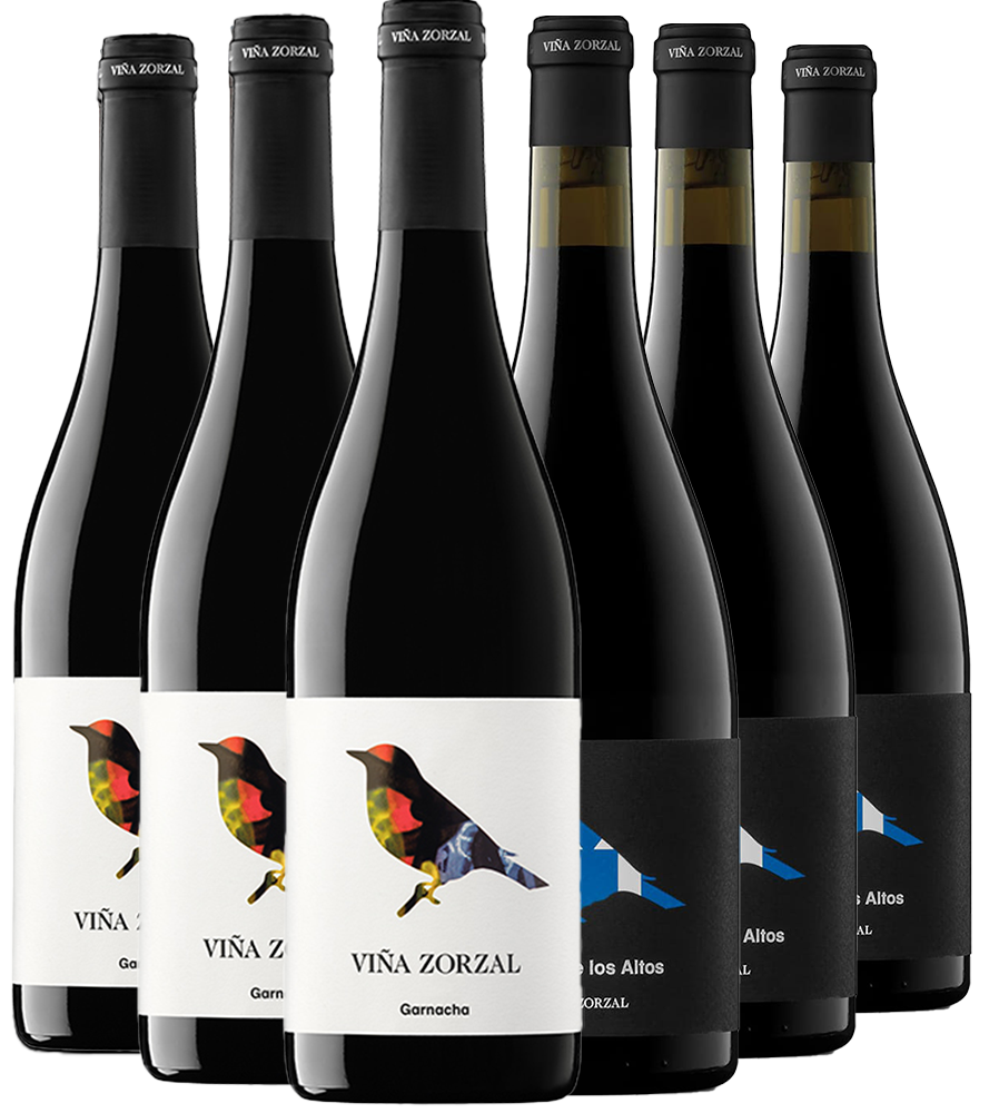 Pack Degustación Garnacha Viña Zorzal Navarra DO